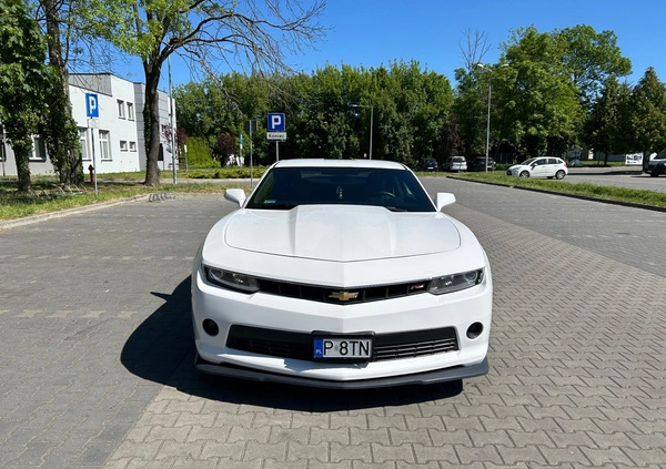 Chevrolet Camaro cena 74500 przebieg: 172800, rok produkcji 2014 z Wolsztyn małe 46